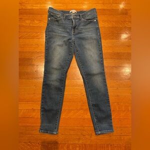 Lucky Brand Women's Straight Leg Blue Jeans-Ava